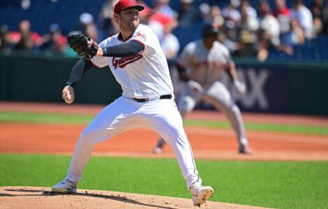 Gavin Williams strikes out 11 as Guardians beat Giants 5-2